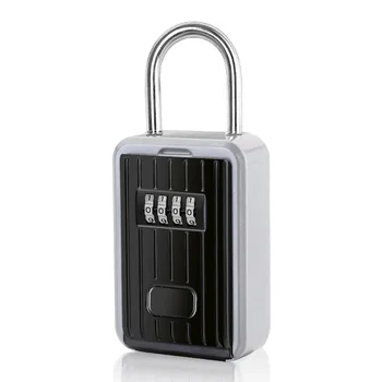 Новый переносной водонепроницаемый кодовый замок с крючком большой емкости, коробка для ключей, ящик для хранения ключей