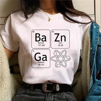 Топ Atom Melecule science, женский летний японский топ, одежда в стиле манга харадзюку для девочек