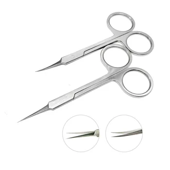 Хирургические ножницы, Ножницы для рассечения мелких тканей, ножницы для пластической хирургии из нержавеющей стали 10 см, инструмент для пластической хирургии