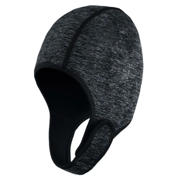 2 мм Неопреновый капюшон для дайвинга, термокостюм с капюшоном, шапочка для плавания с ремешками для подбородка