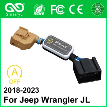 Для Jeep Wrangler JL 2018-2023 Автомобильная Автоматическая Остановка Запуска Системы Двигателя Элиминатор Устройство Отмены Отключения Кабельной Вилки