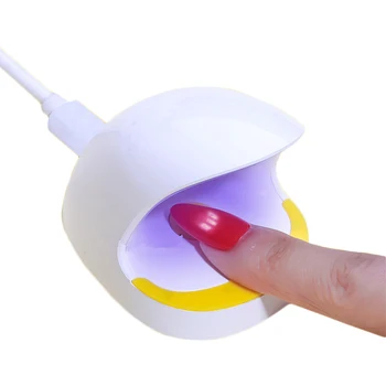 УФ-Лампа Для Сушки Ногтей Лампа для Ногтей Маникюрная Машина Mini Egg Shape Design Белый Розовый 30S Быстросохнущий Отверждающий Светильник для Гель-Лака